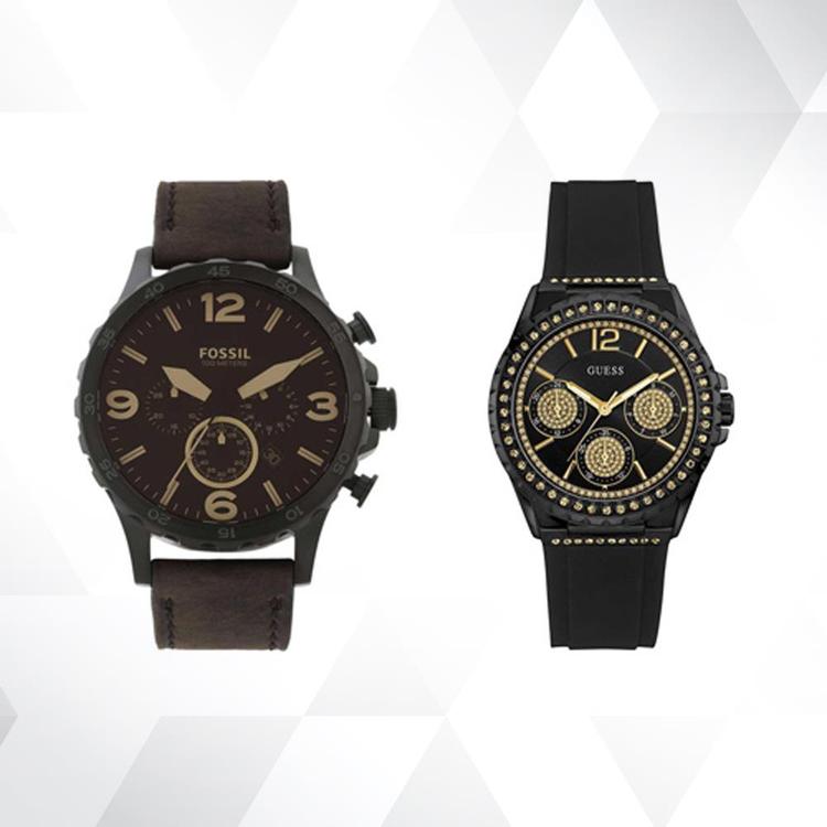 Fossil Men JR1487I & GUESS W0846L1