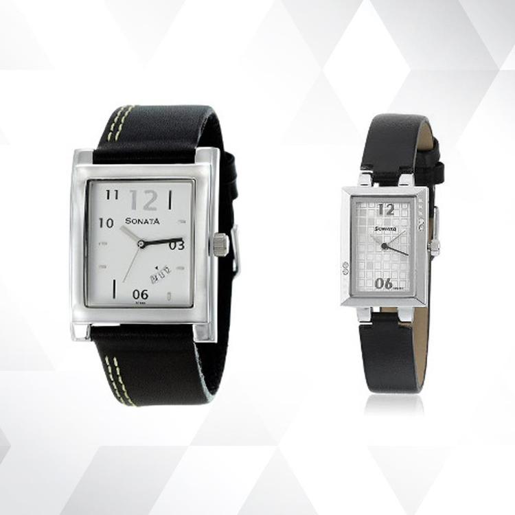 Sonata NF7925SL07A & Sonata 87002SL01 Watch