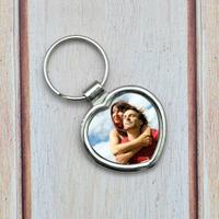 Personalized Heart Keychain