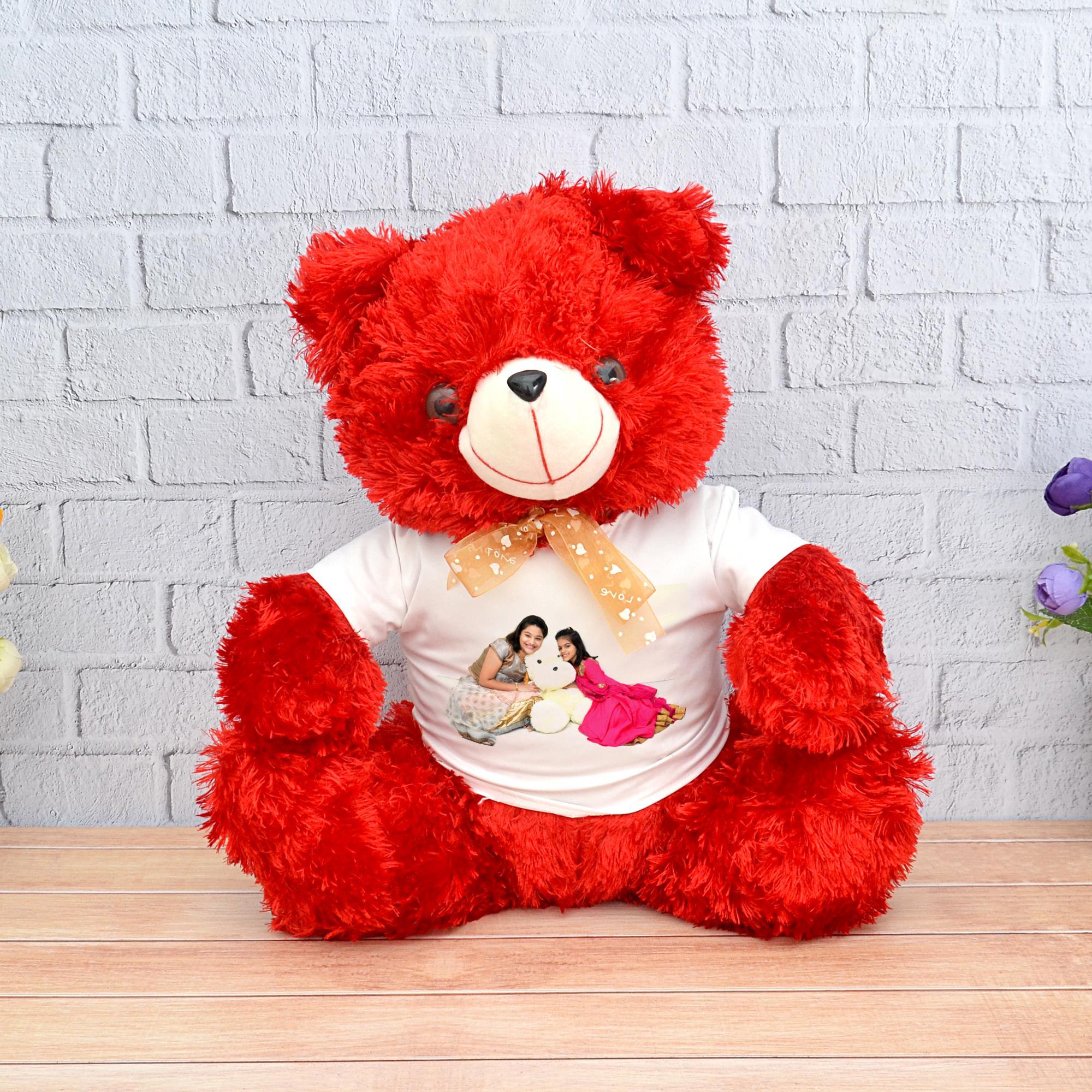 Dukiekooky Teddy Bear With Bow Tie Soft Toy White Height 20 cm Online  India, Buy Soft Toys for (3-8Years) at FirstCry.com - 10709613