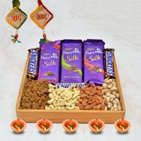 Diwali Thali - Dry Fruits Chocolate