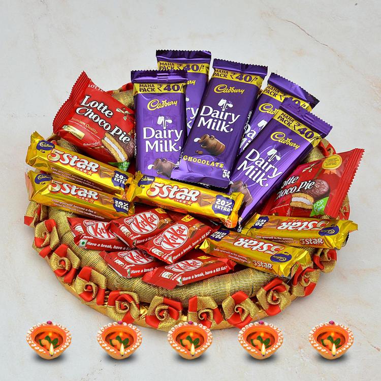 Chocolates in Thali (Same Day)