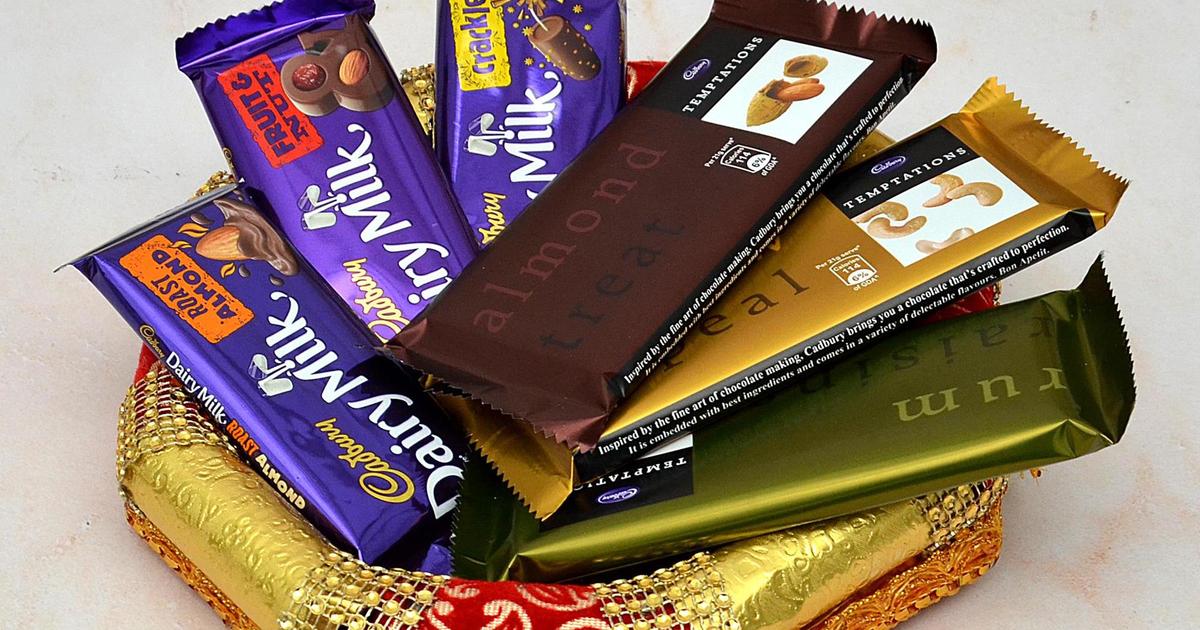 Temptation & Dairy Milk Thali, Diwali Chocolates (Same Day)