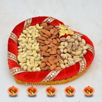 300gm Dry Fruits with Thali (Same Day)