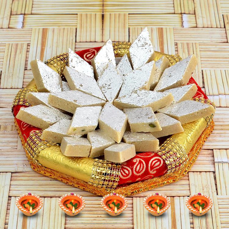 Kaju Barfi, Octagon Thali (Same Day)