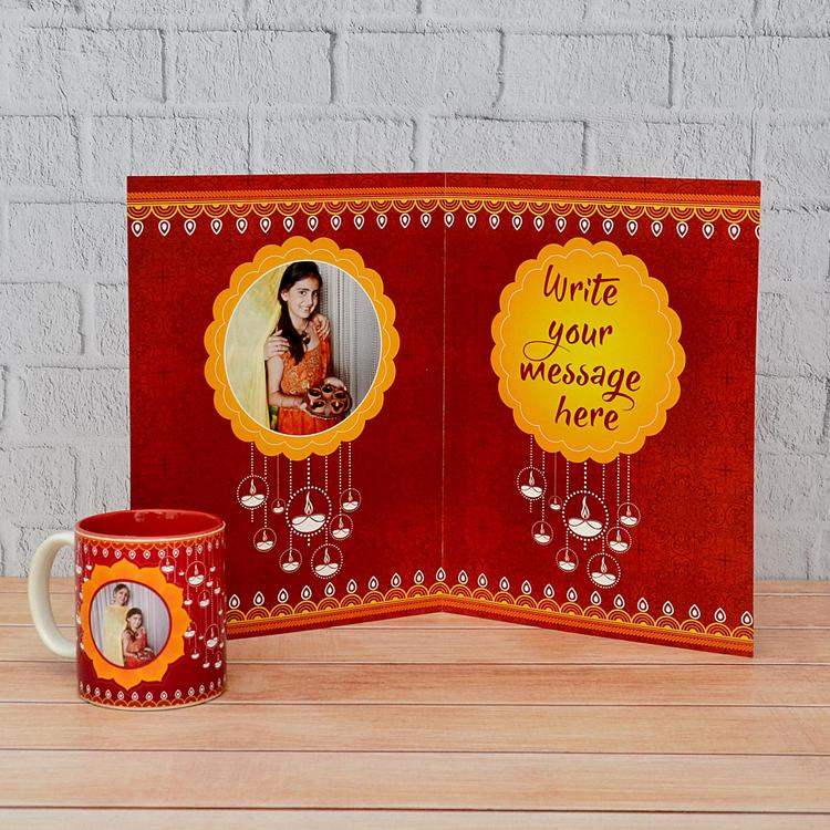 Custom Mug & Card Hamper