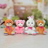 4 Assorted Animal Soft Toy