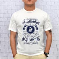 Aqarius White T-Shirt