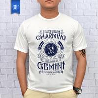 Gemini White T-Shirt 38 cm
