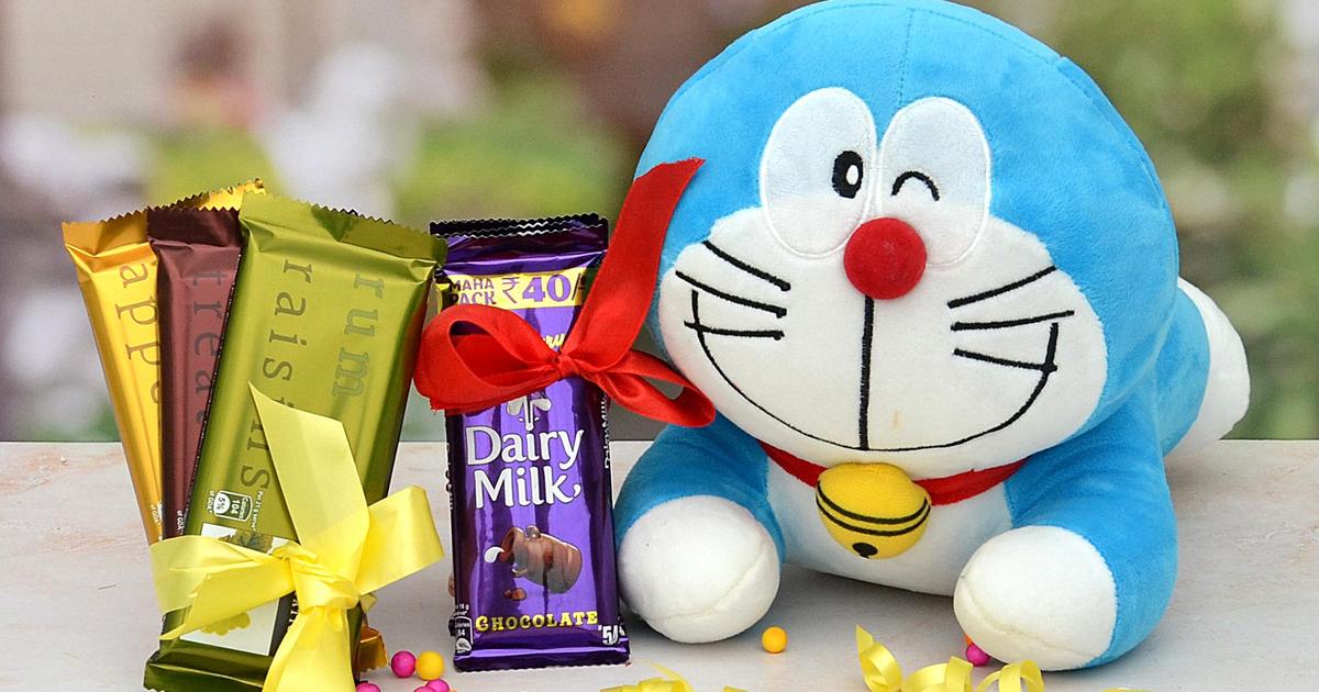 Doraemon, Chocolate & Temptaions | Soft Toys