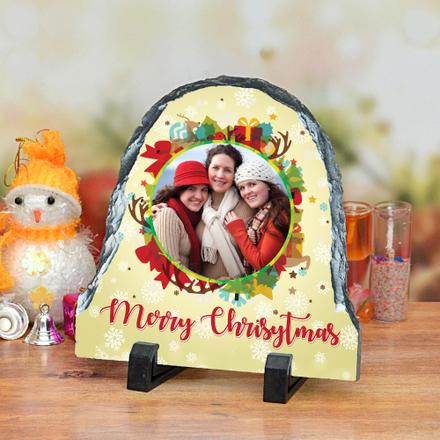 Xmas Rock Photo Frame