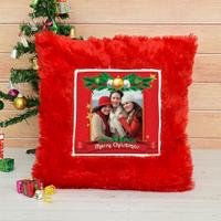 Christmas Red Personalized Pillow