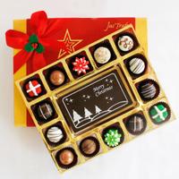 Merry Christmas with Belgian Chocolate Pralines