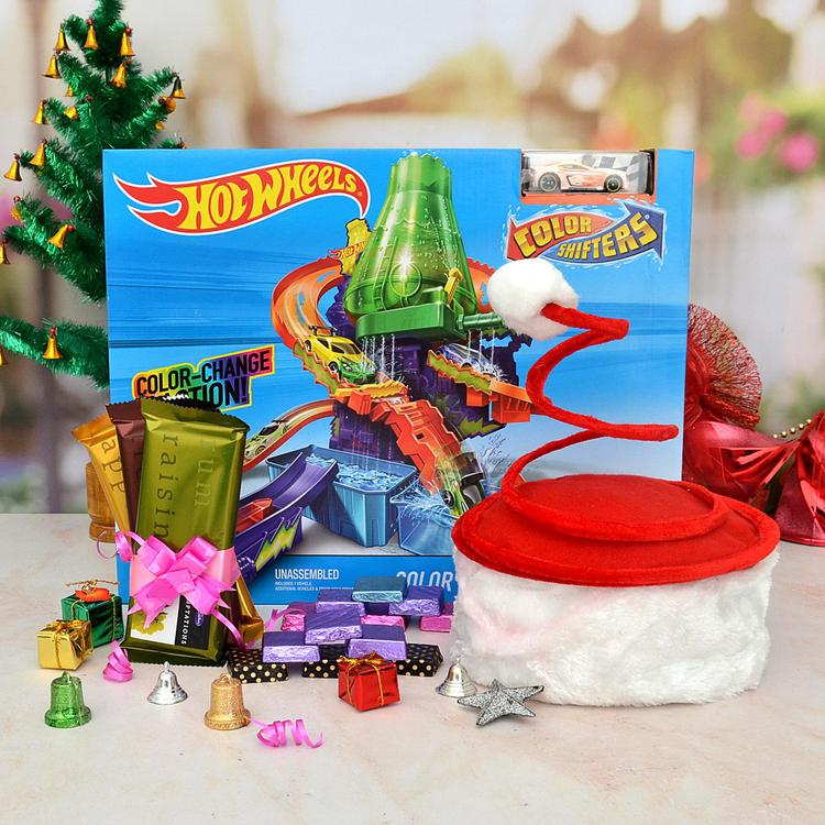 Hot Wheels Car Hamper for Kids