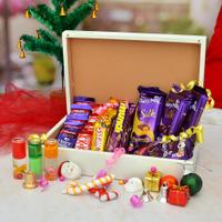 Christmas Dairy Milk Silk Chocolate Hamper in a Box