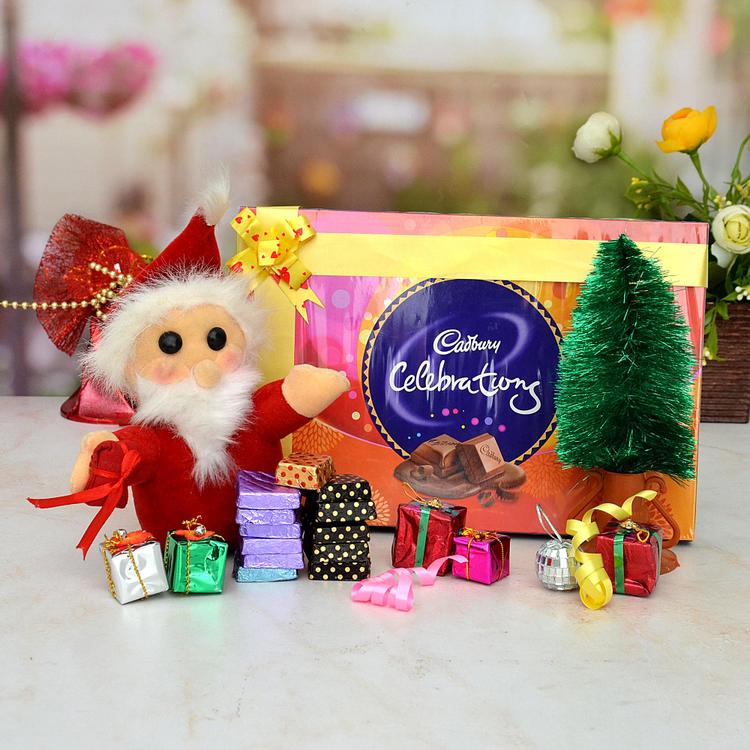 Handmade Chocolates with Celebration for Christmas