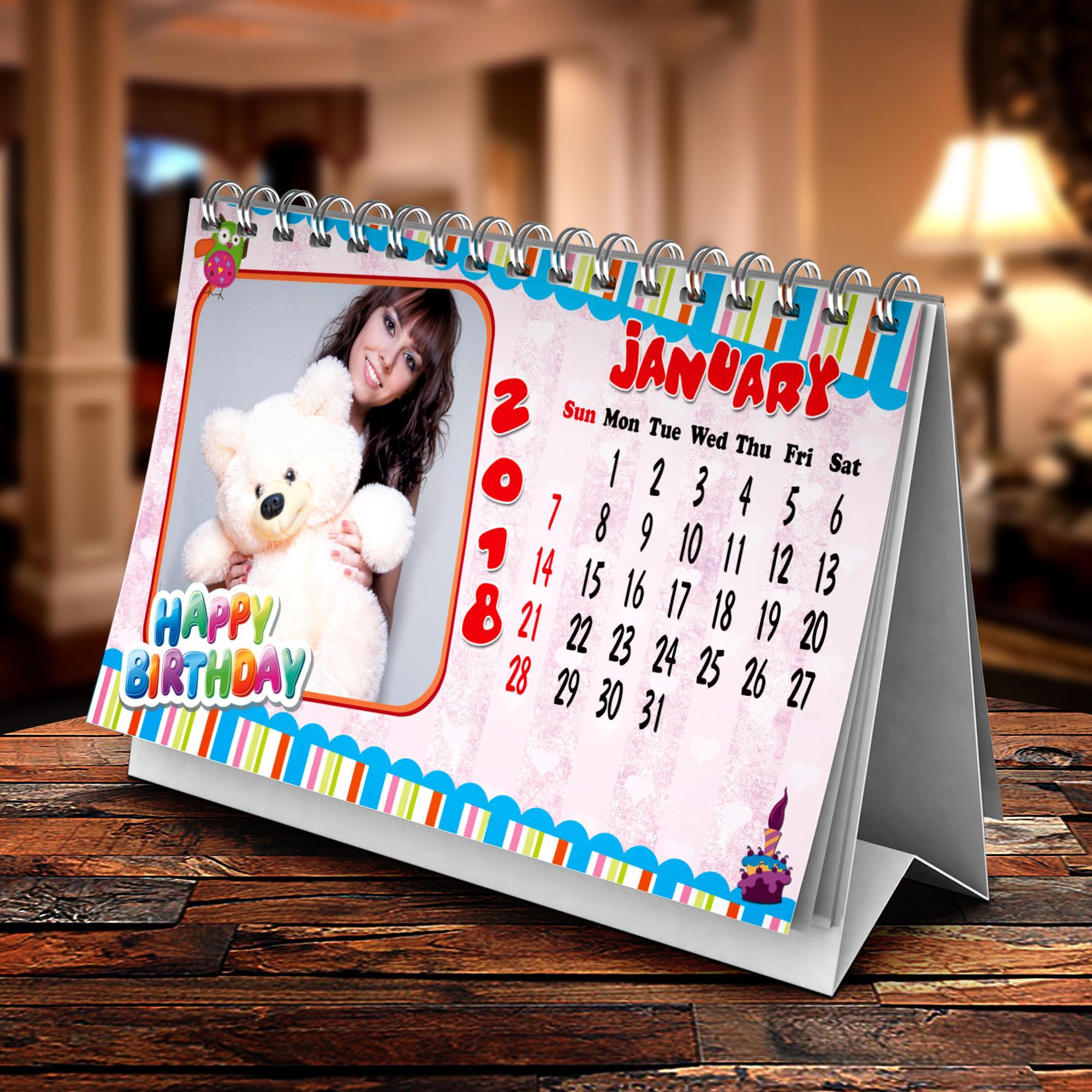 Personalized Calendar Desk, Personalized Calendars