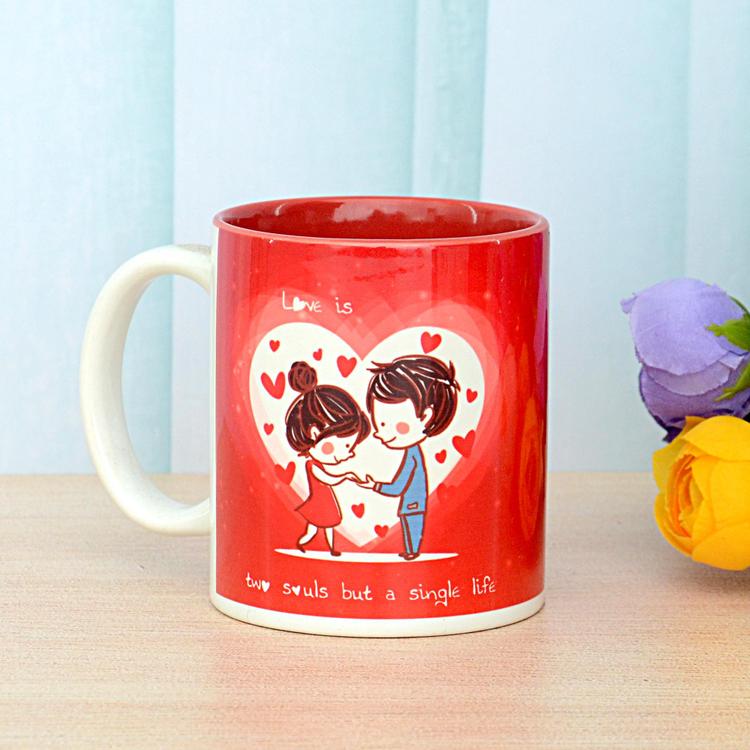 I Love You Red Mug
