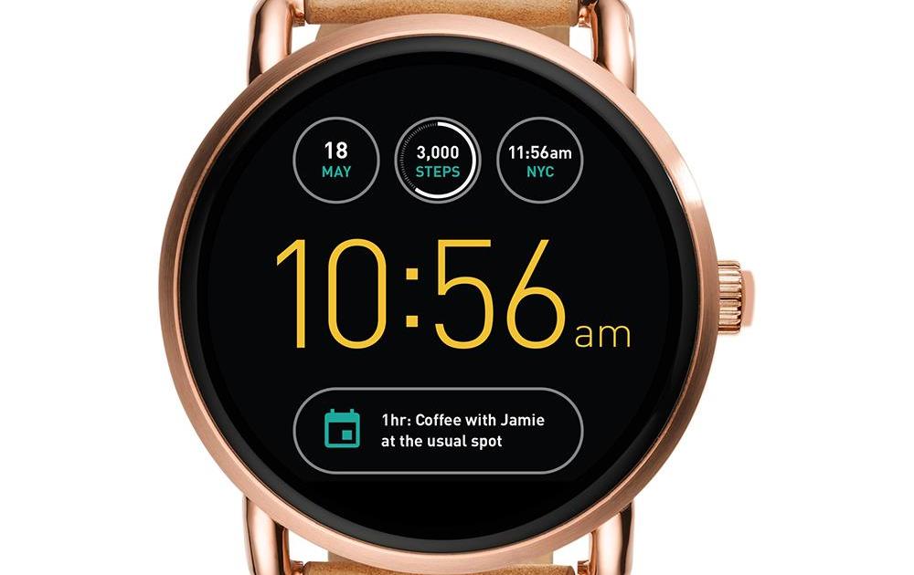 Touchscreen Smartwatch Q Wander Fossil Q Wander How To Connect