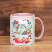 Cute Inner Pink Personalized Mug