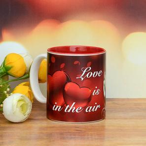 Love Is In The Air Personalized Mug