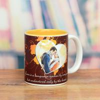 Love Inner Orange Personalized Mug