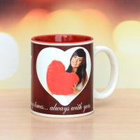 Only You Inner Red Personalized Mug