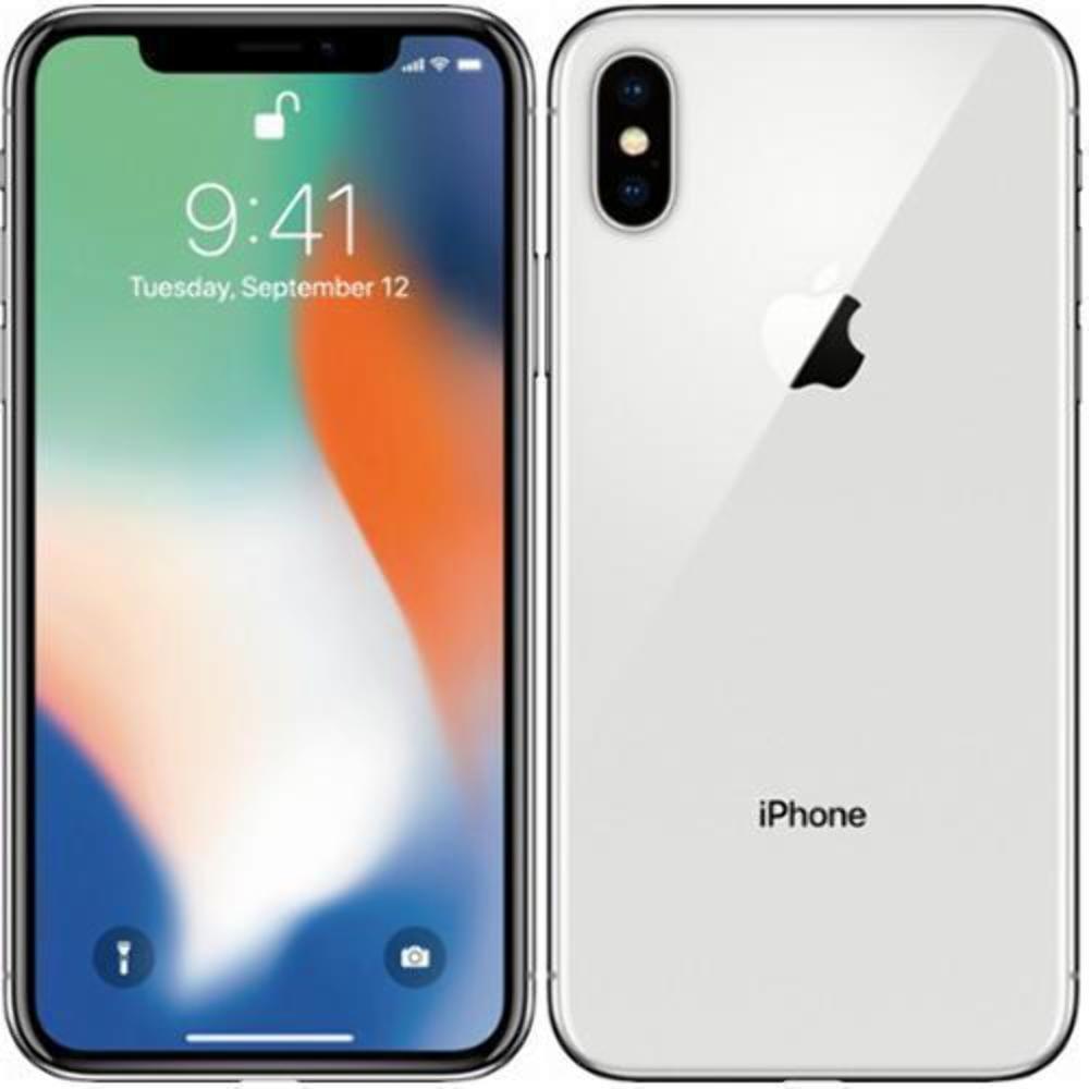 Apple iPhone X Silver 64GB, Mobiles