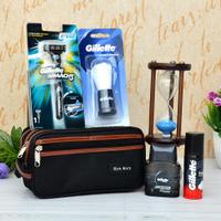 Gillette Kit With Sand Timer Combo
