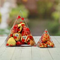Heartshape Handmade Chocolates In A Pyramid Box