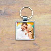 Love Personalized Square Keychain