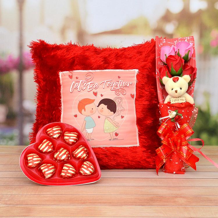 Red Combonation of Valentine Gifts