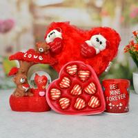 Heart & Handmede Chocolates & Love Mug