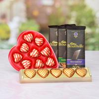 Heart Shaped Handmade & Bournville