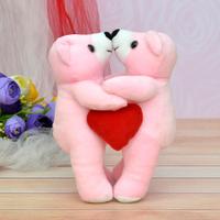 Kiss Teddy With Holding Heart