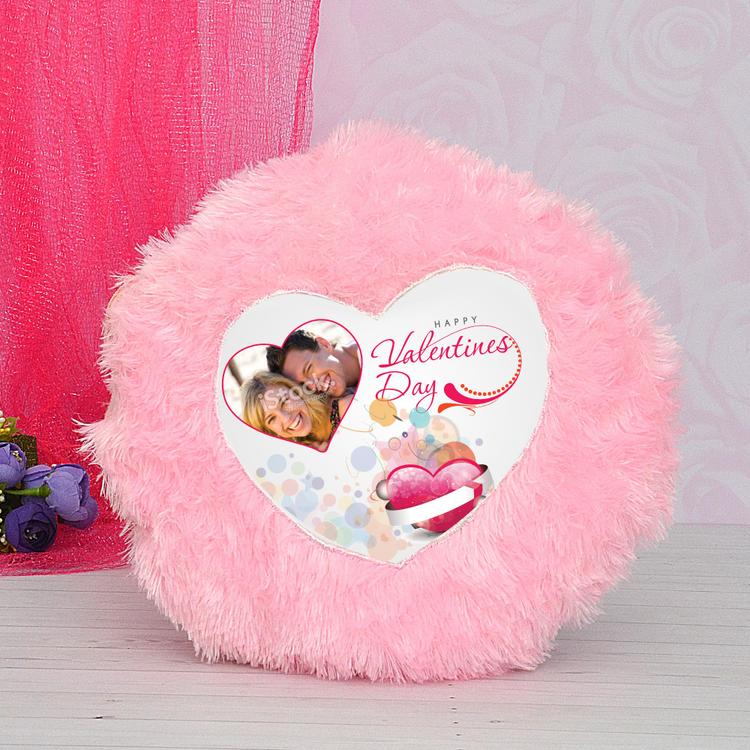 Valentine Day Pink Custom Pillow