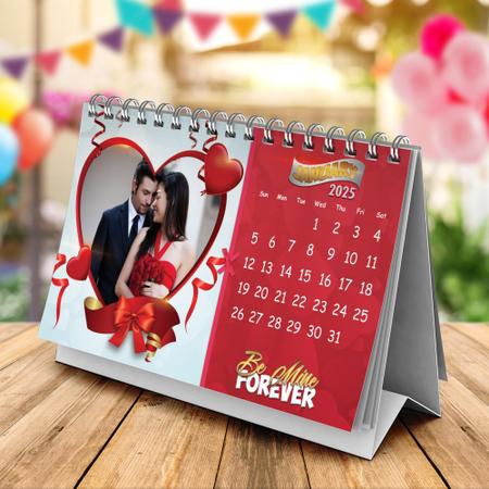BE Mine Personalized Calendar