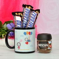 Chocolates & Mug & Coffee