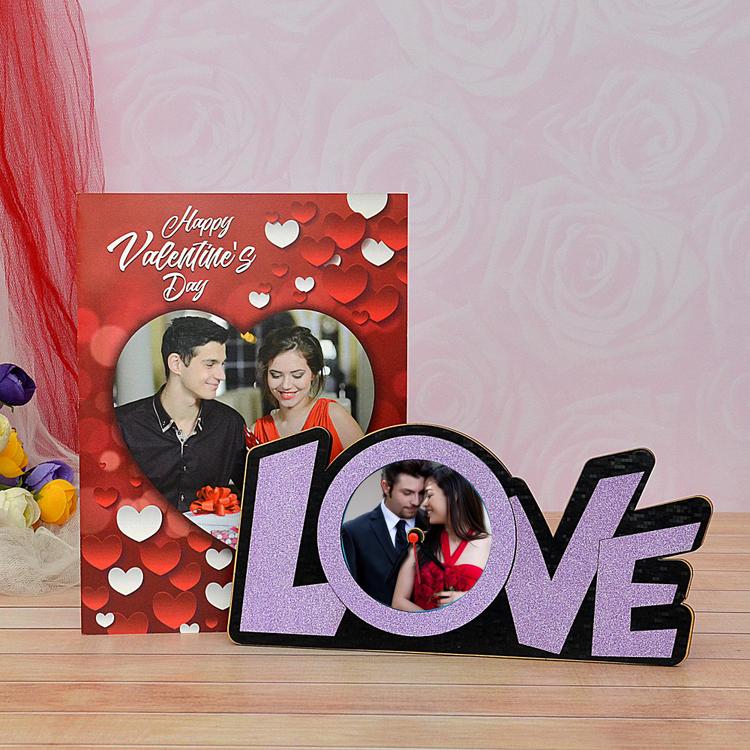 Love Clock Frame, Card