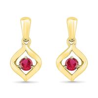 Exciting Ruby Earringss
