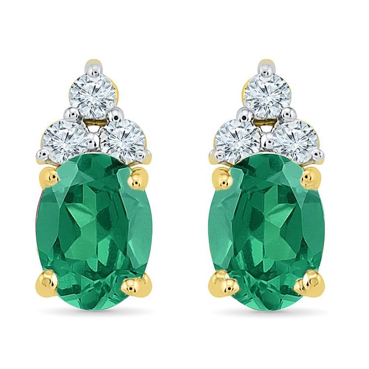Astonishing Emerald Earrings