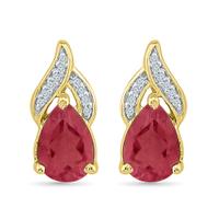 Fantastic Ruby Earrings