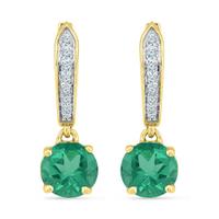 Starling Emerald Earrings