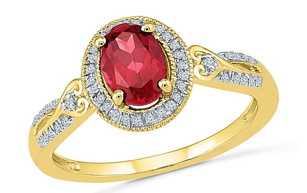 Dreamy Ruby Finger Ring, Jewellery