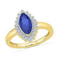 Dreamy Blue Sapphire Finger Ring