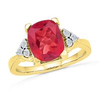 Suitable Ruby Finger Ring
