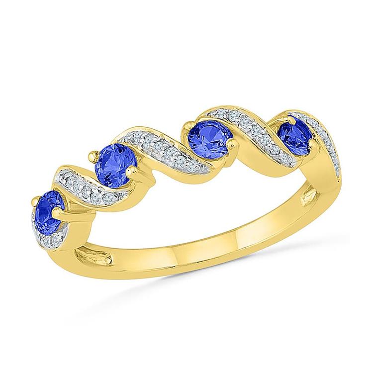 Everlasting Blue Sapphire Finger Ring