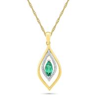 Passionate Emerald Pendant PF103010-LEM
