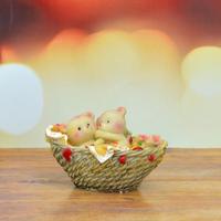 Cute Tediies in a Basket