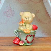Cute Teddy In Cup